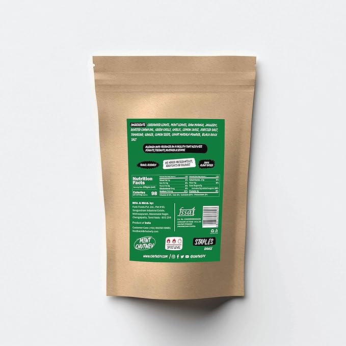 Chutnefy - 5-Second Instant Mint Chutney - 250 gms